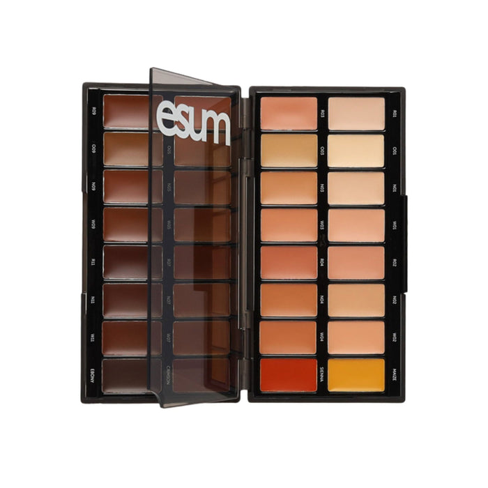 Esum complexion book open palette