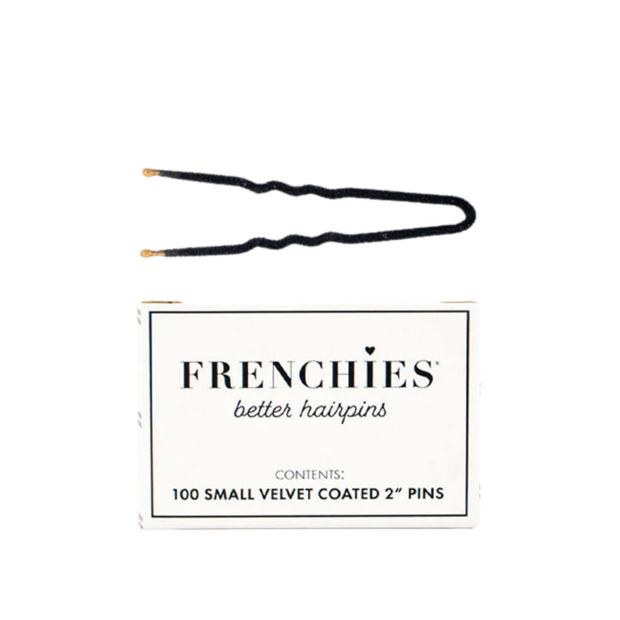 Frenchies Hair Pins 100ct 2" box black with pin above 