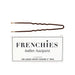 Frenchies Hair Pins 100ct 3" box brown with pin above 