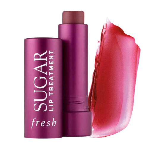 Fresh Sugar Lip Balm Berry with swatch