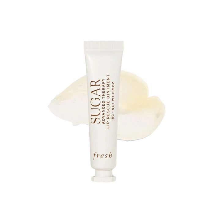 Fresh Sugar Advanced Therapy Lip Rescue Ointment with swatch