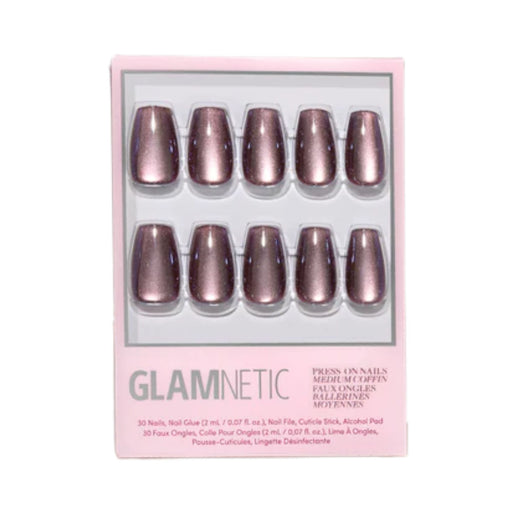 Glamnetic Press-On Nails Kit Espresso Glow packshot