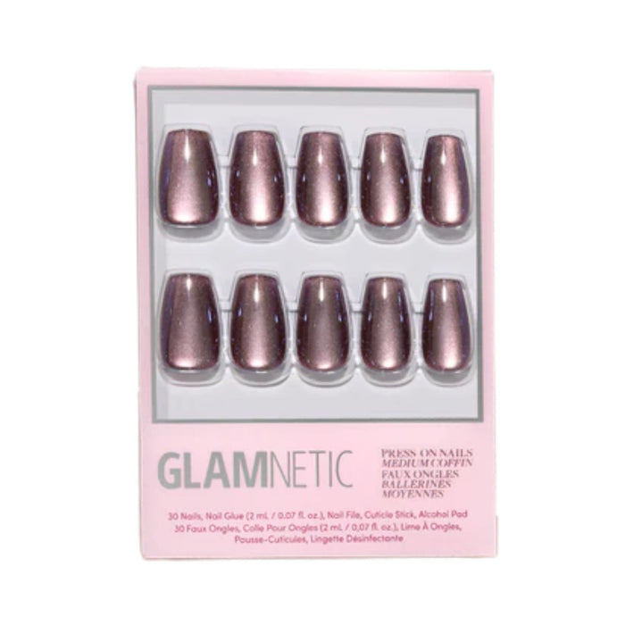 Glamnetic Press-On Nails Kit Espresso Glow packshot