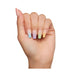 Glamnetic Reusable Press On Nails Double Rainbow Wearing