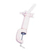 HairArt Mannequin Head Wig Clamp With Extension White