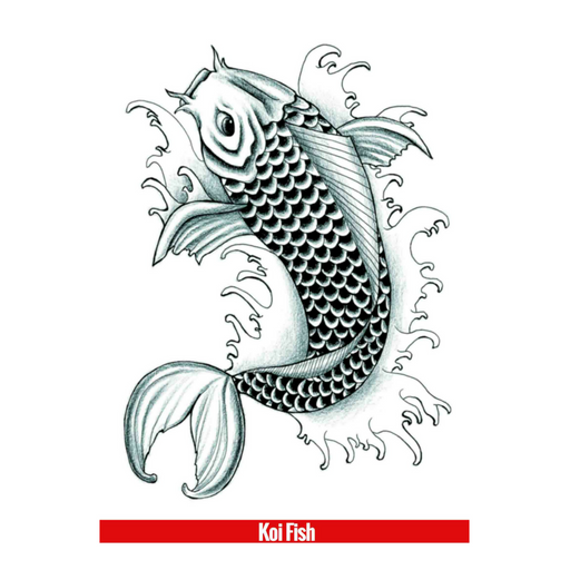 Hook Up Tattoos Koi Fish