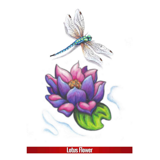 Hook Up Tattoos Lotus Flower