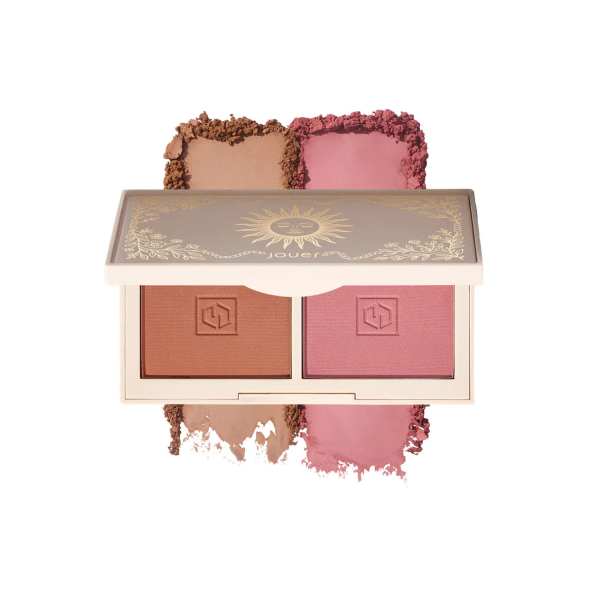 【新品未使用】 Peonia Blush プレート 4枚セット Jouer Blush Bouquet Mini Dual Blush Palette — Frends Beauty