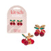 Kitsch Mini Rhinestone Cherry Claw Clip 2 Pack
