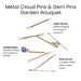 Kitsch Cloud & Gem Bobby Pins selling points