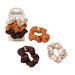 Kitsch Cloud Scrunchies 3 Count - Sedona