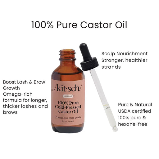 Kitsch 100% Castor Oil benefits of use
