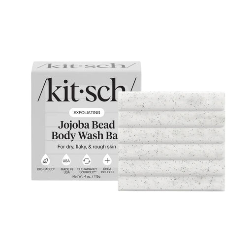 Kitsch Jojoba Bead Exfoliating Body Wash Bar