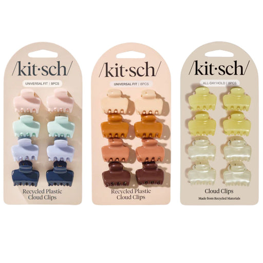 Kitsch Mini Cloud Clip 8 Count thumbnail—all variants
