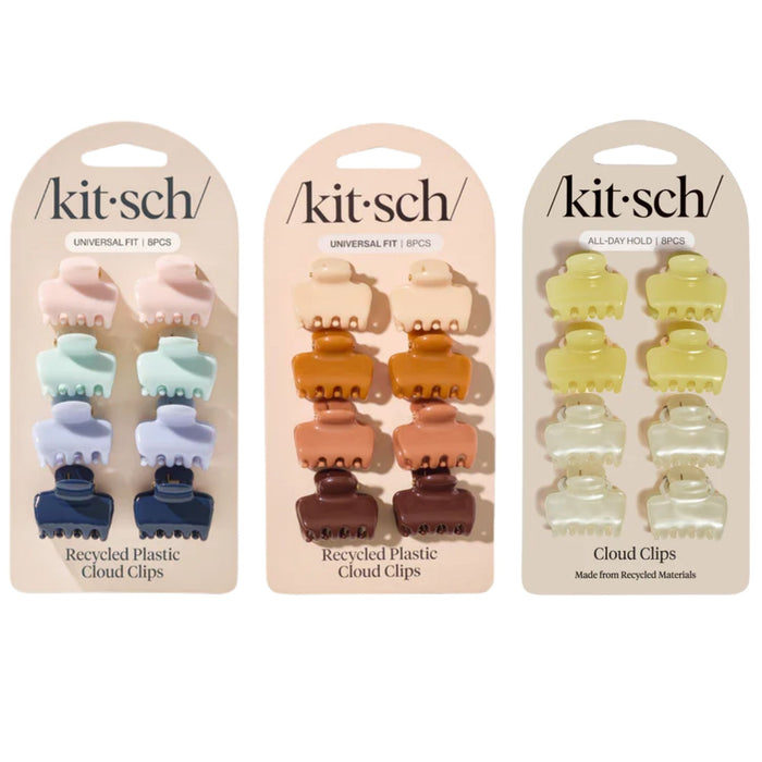 Kitsch Mini Cloud Clip 8 Count thumbnail—all variants