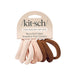 Kitsch Seamless Hair Elastics 8 Count - Rosewood