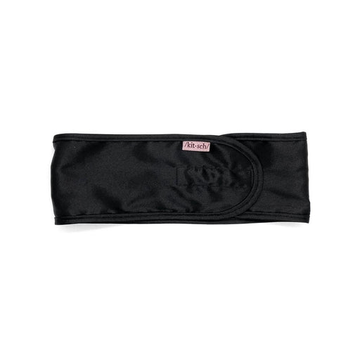 Kitsch Satin Sleep Headband Black