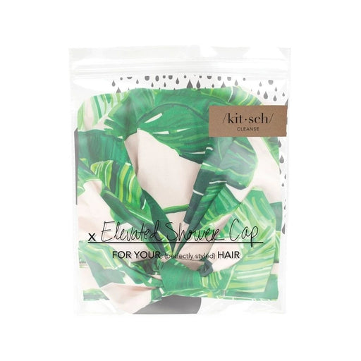 Kitsch Luxe Shower Cap Palm Leaves Packaging 
