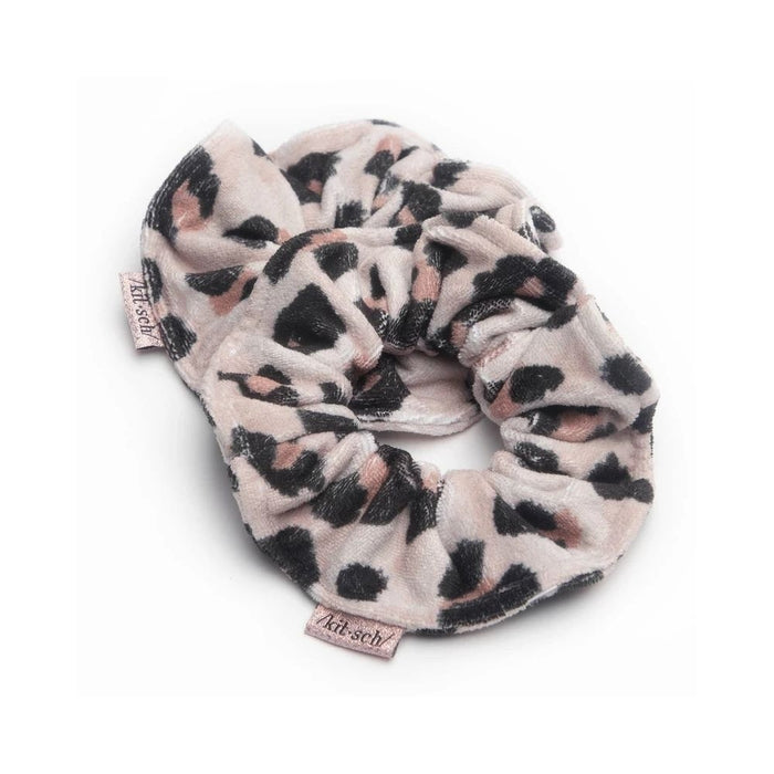 Kitsch Microfiber Towel Scrunchies Leopard