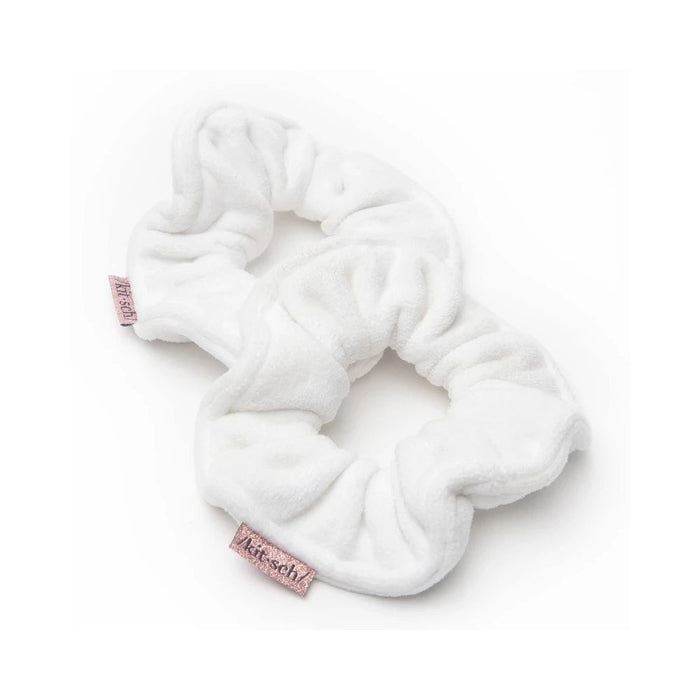Kitsch Microfiber Towel Scrunchies White  