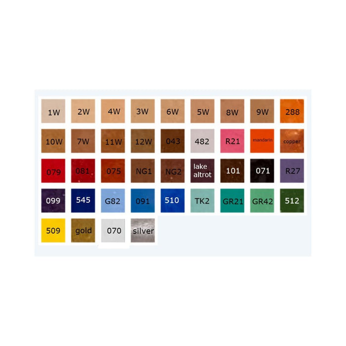 Kryan Color Kryolan Color Chart Supracolor Palette 6 Colors Delhi 3