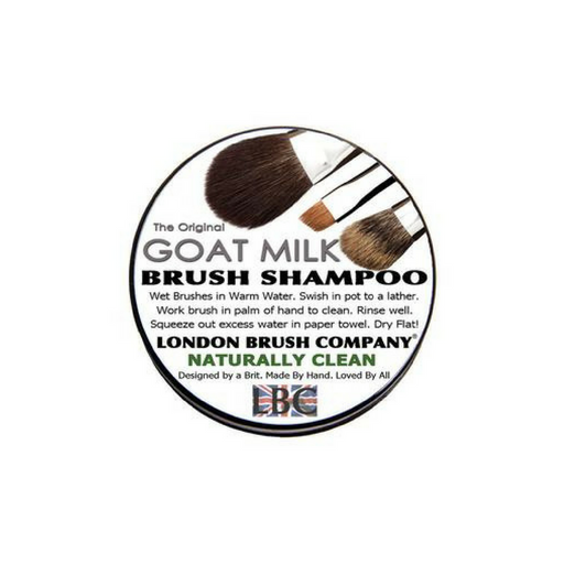 London Brush Shampoo Goat Milk Naturally Clean 6oz