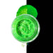 Lemonhead LA Glowjam UV Palms green with split swatch behind