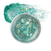 Lemonhead LA Spacejam Ultra Luxe Glitter Balm Seapunk with swatch