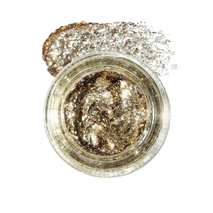 Lemonhead Spacepaste Glitter Gel Concentrate Gildebeest with swatch