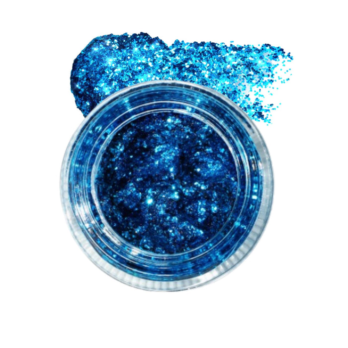 Lemonhead Spacepaste Glitter Gel Concentrate Malibu with swatch