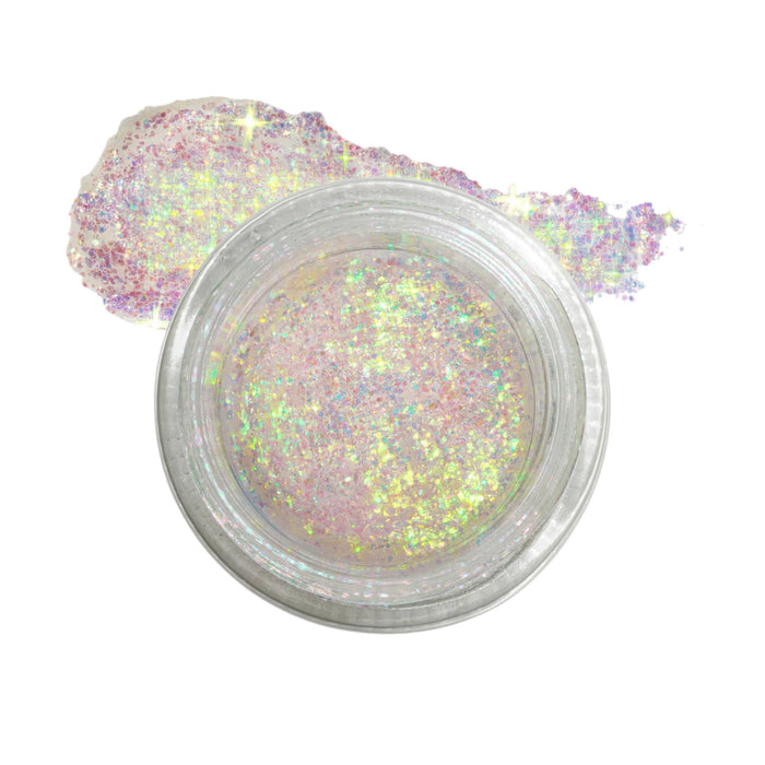 Lemonhead Spacepaste Glitter Gel Concentrate Sunset Strip with swatch