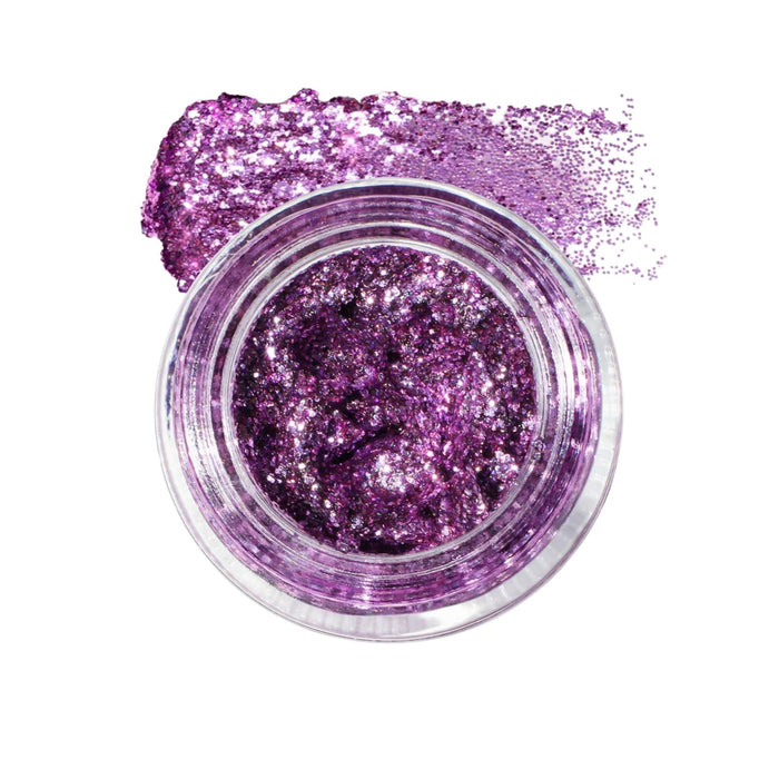 Lemonhead Spacepaste Glitter Gel Concentrate Violet Hour with swatch