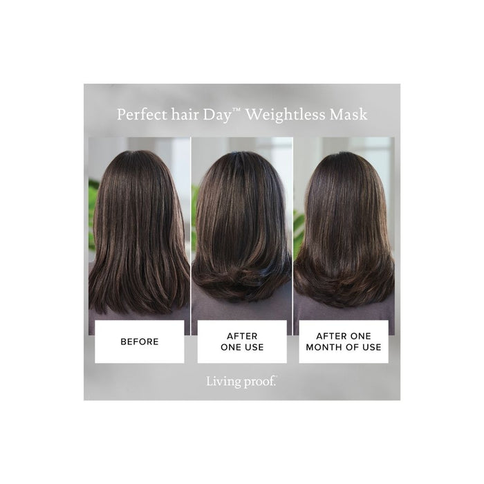 Living Proof Perfect Hair Day Weightless Mask Progression