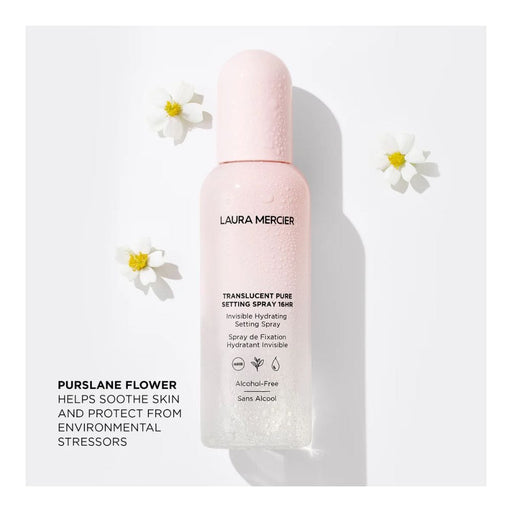 Laura Mercier Translucent Pure Setting Spray key ingredient stylized