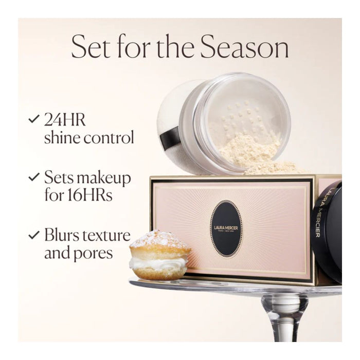 Laura Mercier Translucent Loose Setting Powder Original + Puff