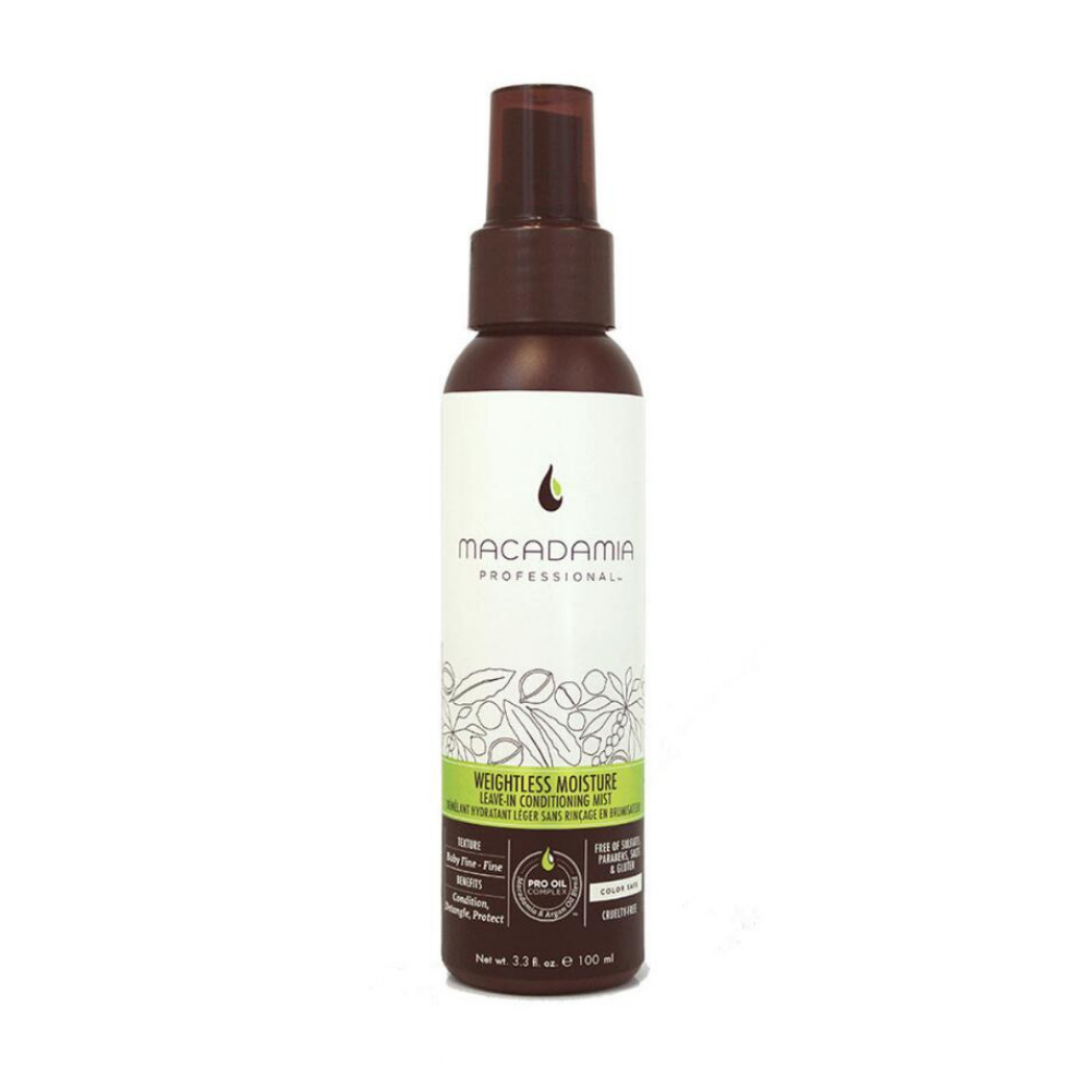 Macadamia Professional Weightless Repair Conditioning Mist – 236 Ml, Unparfümiert, Leave-in Pflegespray