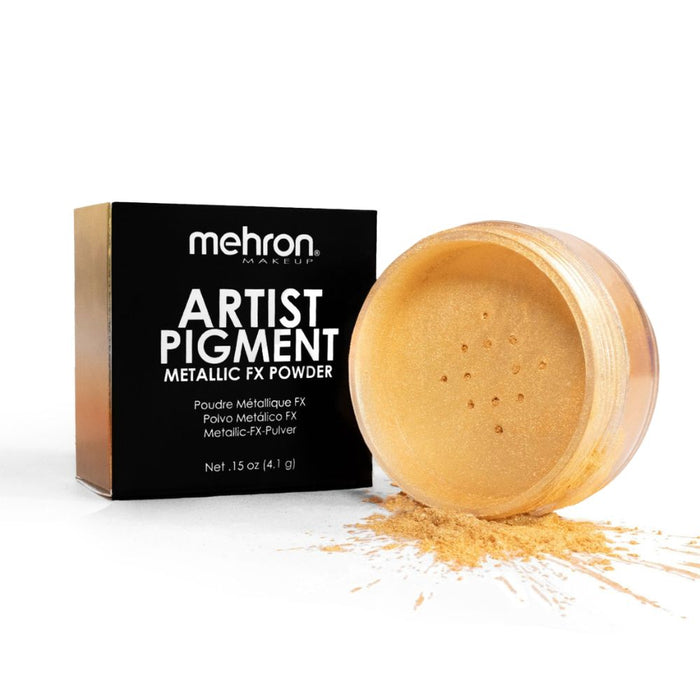 Mehron Artist Pigment Metallic FX Powder