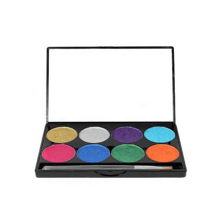 Mehron Paradise Makeup AQ 8-Color Palette Brilliant