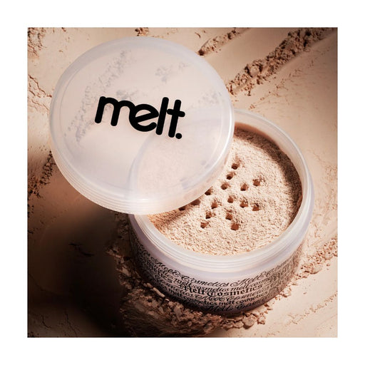 Melt Cosmetics Barely Alive Translucent Setting Powder styled