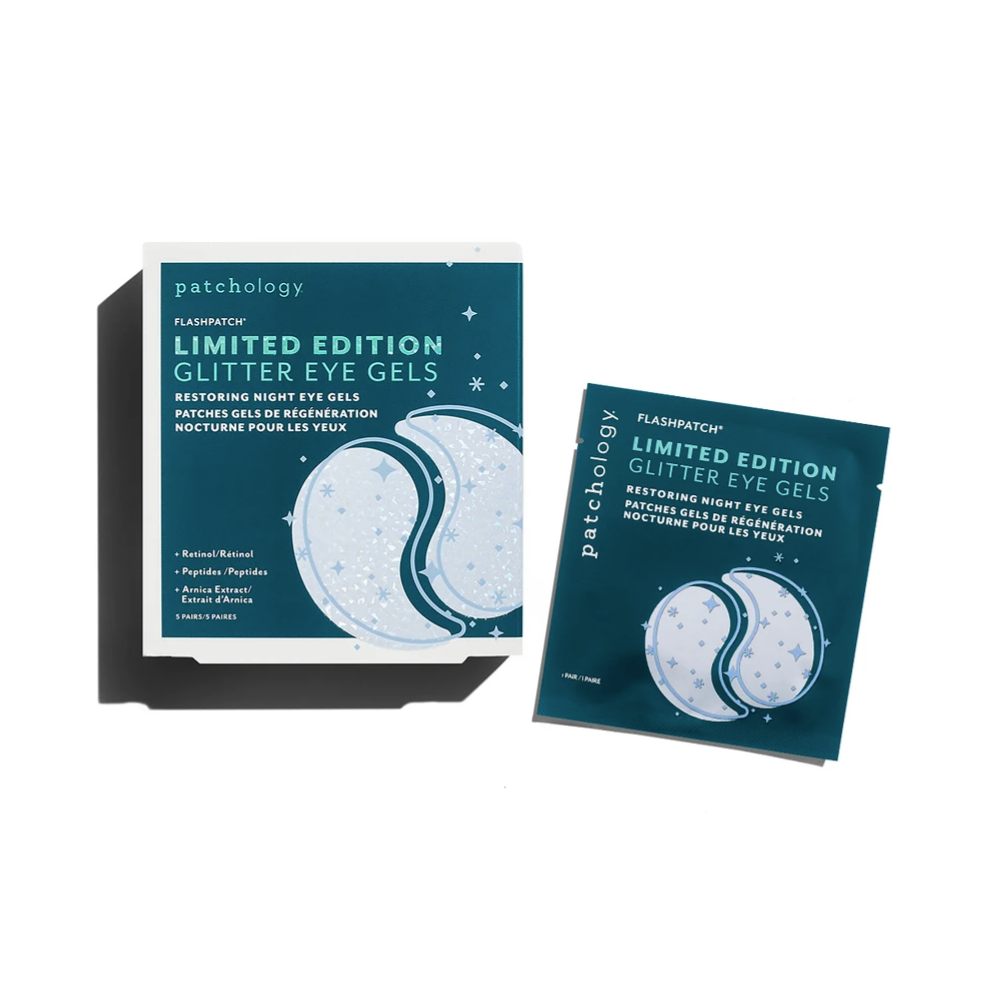 Patchology Limited Edition FlashPatch Restoring Night Glitter Eye Gel