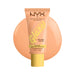 NYX Buttermelt Glaze Soft Glow Skin Tint 01 whipped butta with swatch behind