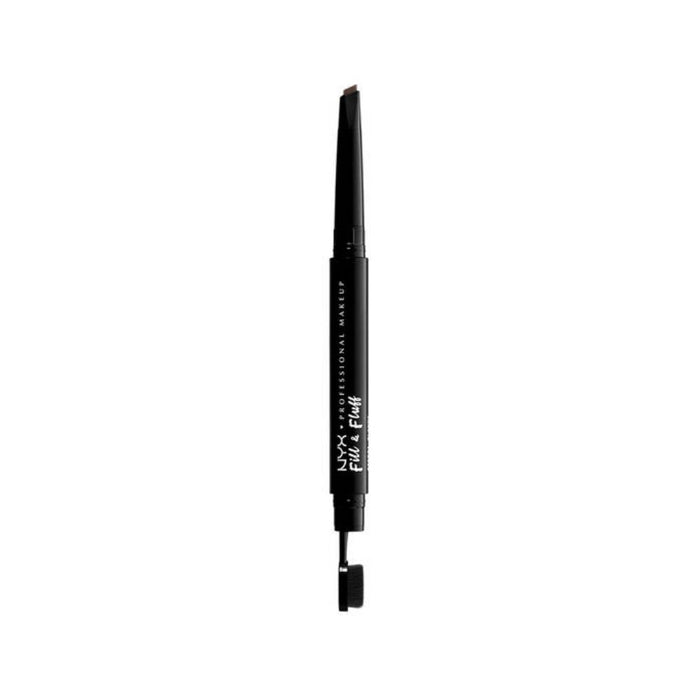 Nyx Fill & Fluff Eyebrow Pomade Pencil Chocolate Uncapped