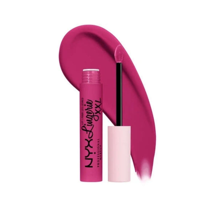 NYX Lingerie XXL Matte Liquid Lipstick Pink Hit