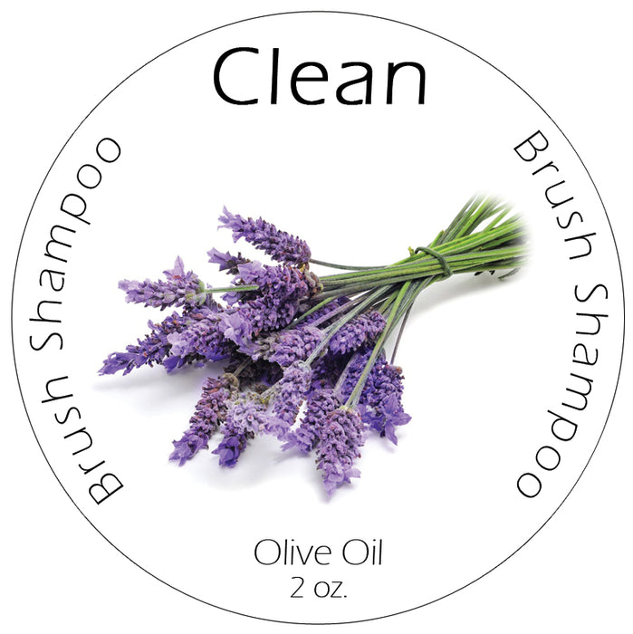 Clean Brush Shampoo Olive Oil lavendar