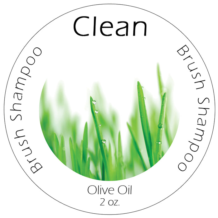 Clean Brush Shampoo Olive Oil - Lemon