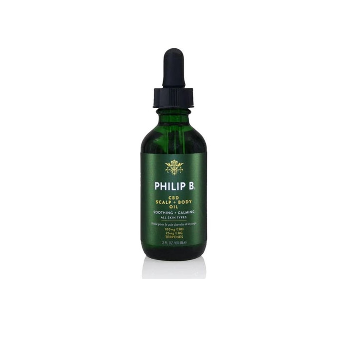 Philip B CBD Scalp + Body Oil 2oz 