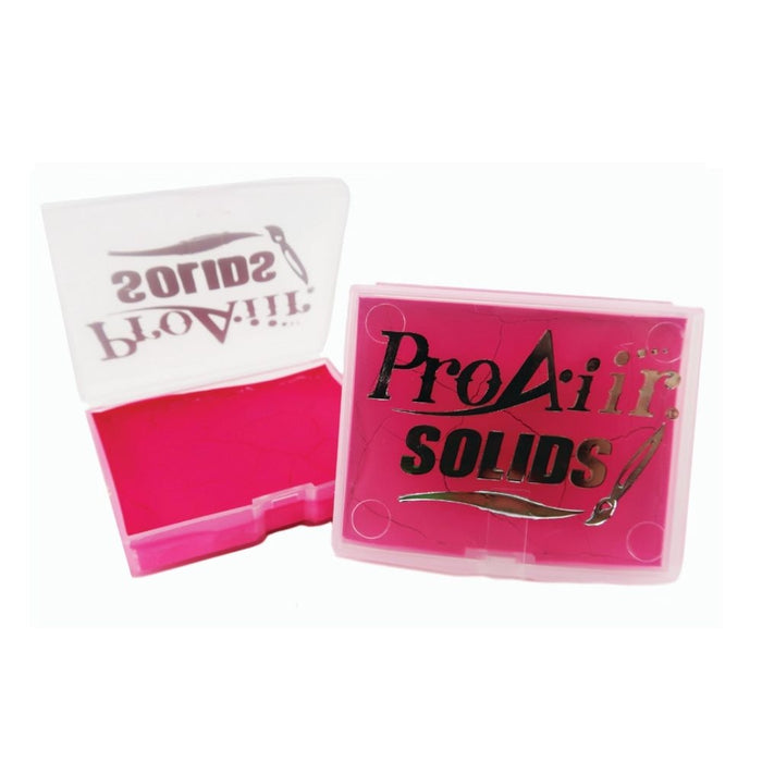 ProAiir Solids Waterproof Brush On Makeup Singles Fluorescent Hot Pink