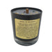 Rebels and Outlaws Book of Shadows Candle Side View 