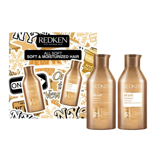 Redken All Soft Holiday Kit with shampoo and conditioner