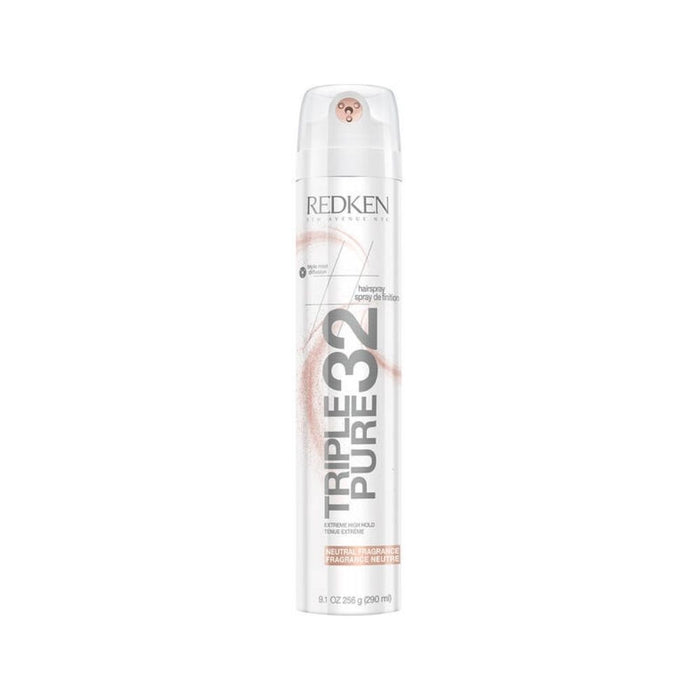 Redken Triple Pure 32 Neutral Fragrance High Hold Hairspray 9.1oz